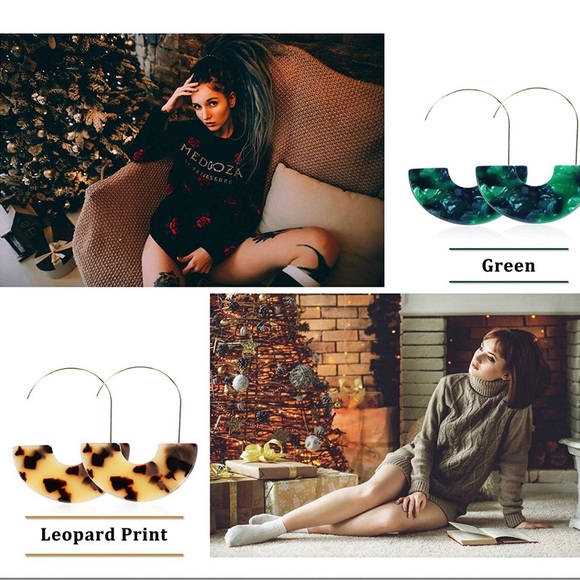 🔴 $8 CLEARANCE BaubleBar Style Tortoise Earring - Picture 5 of 7